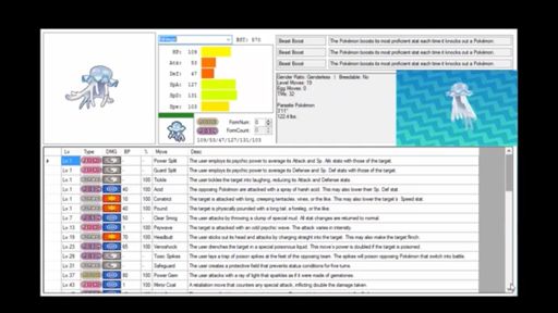 Ultra Beasts Typing Stats and movepull as well as marshadows signature ...