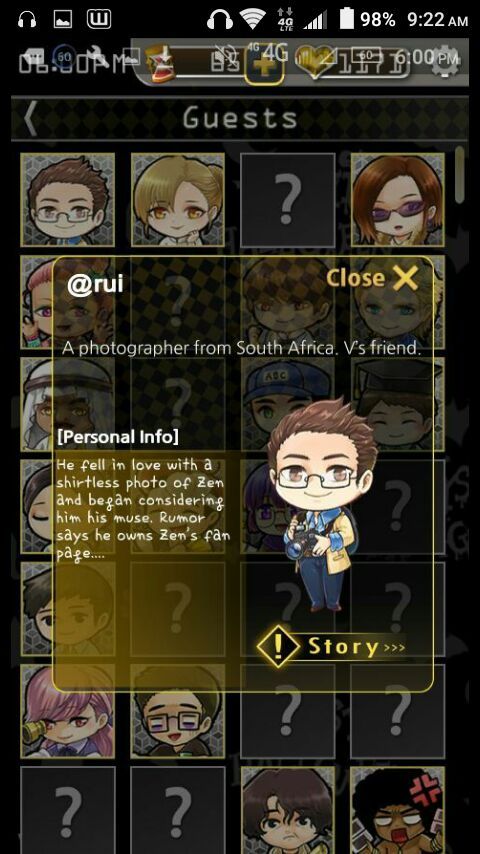 toeic mystic messenger email
