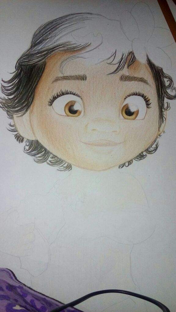 Baby Moana Drawing Cartoon Amino