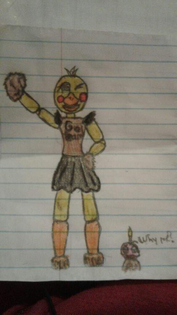 Toy Chica the cheerleader | Five Nights At Freddy's Amino