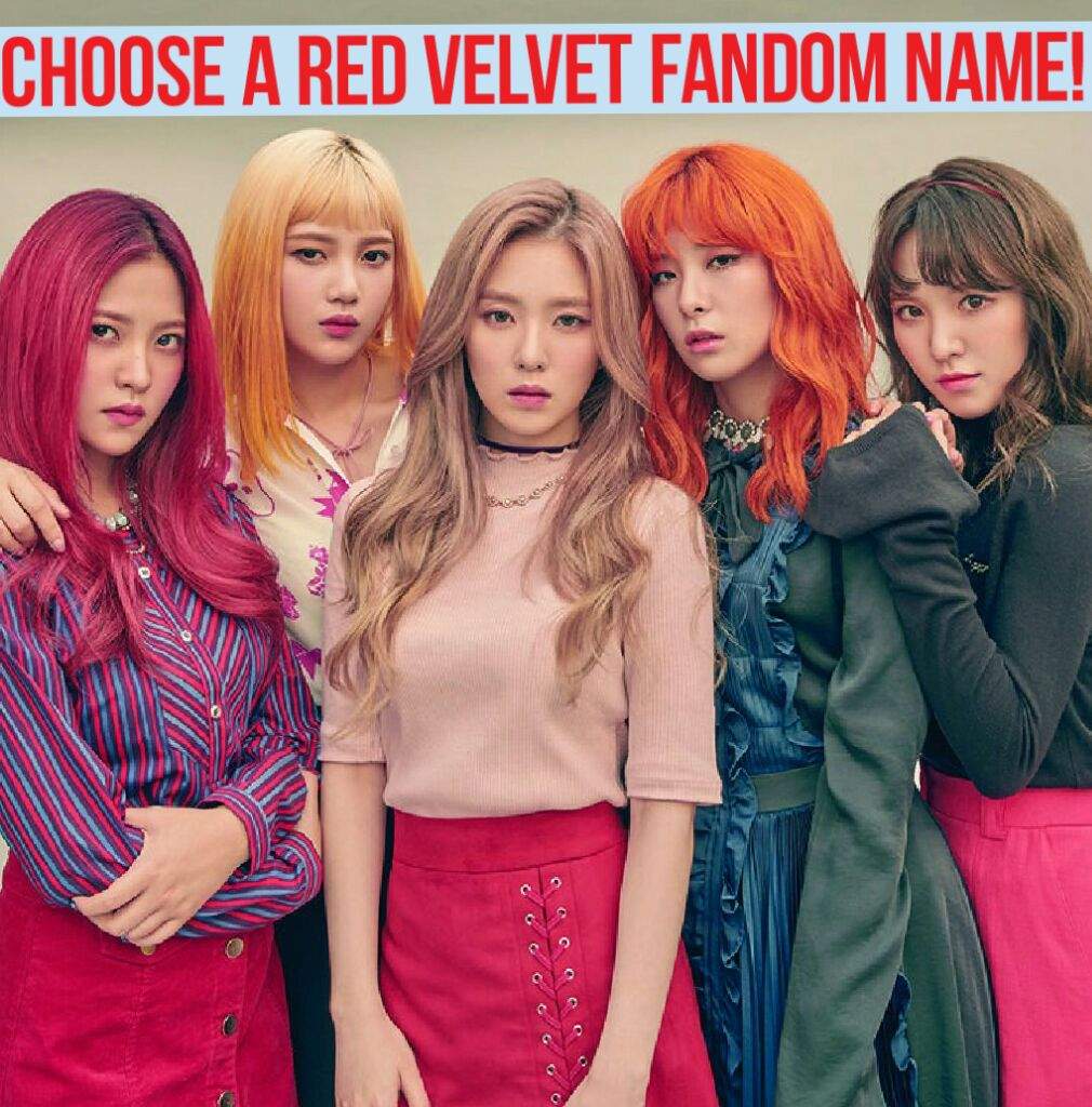 Red Velvet Fandom Name Red Velvet Amino