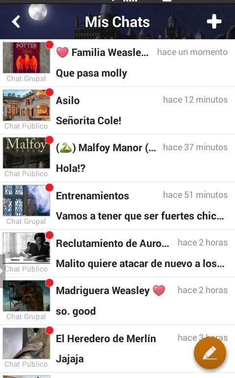 Chats Harry Potter Espanol Amino