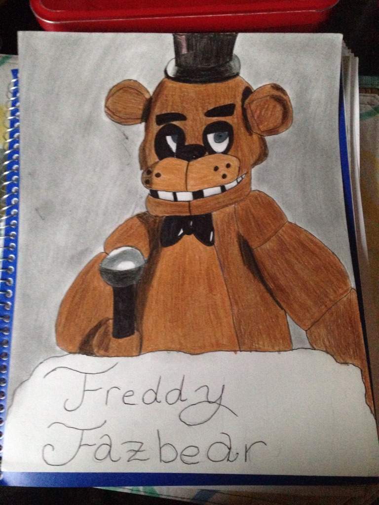 FNAF drawing: Freddy Fazbear | Five Nights At Freddy's Amino