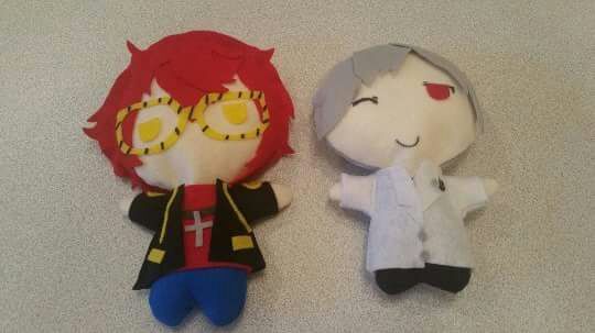 mystic messenger plushies