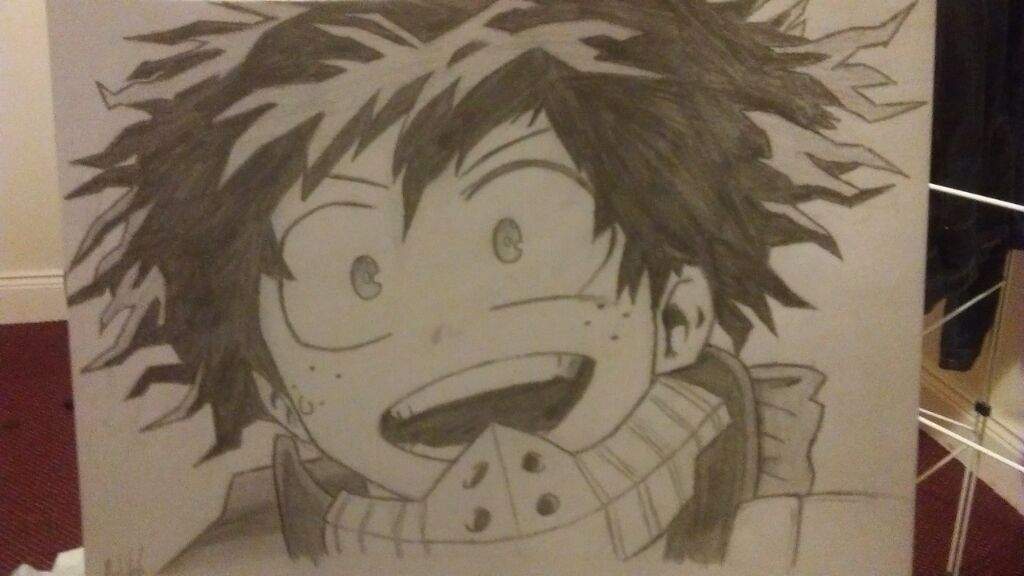 Deku drawing complete | My Hero Academia Amino