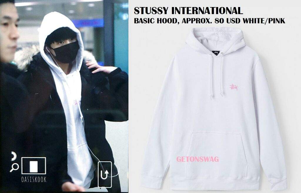 jungkook stussy hoodie