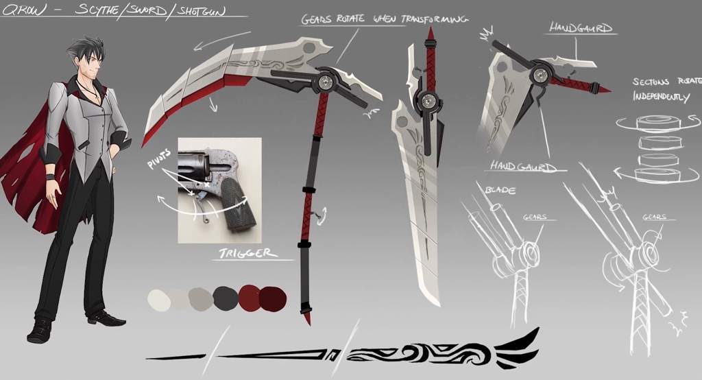 Rwby Oc Guide Part 3 Weapons Rwby Amino