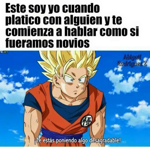 Toy burrida azhi q les traigo memes :v | DRAGON BALL ...