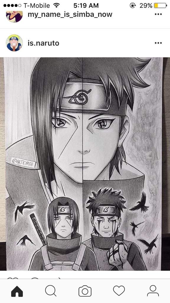 Drawing Anime Naruto Characters