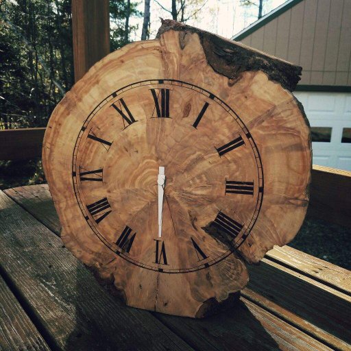 Clock [WoodBurning] Art Amino