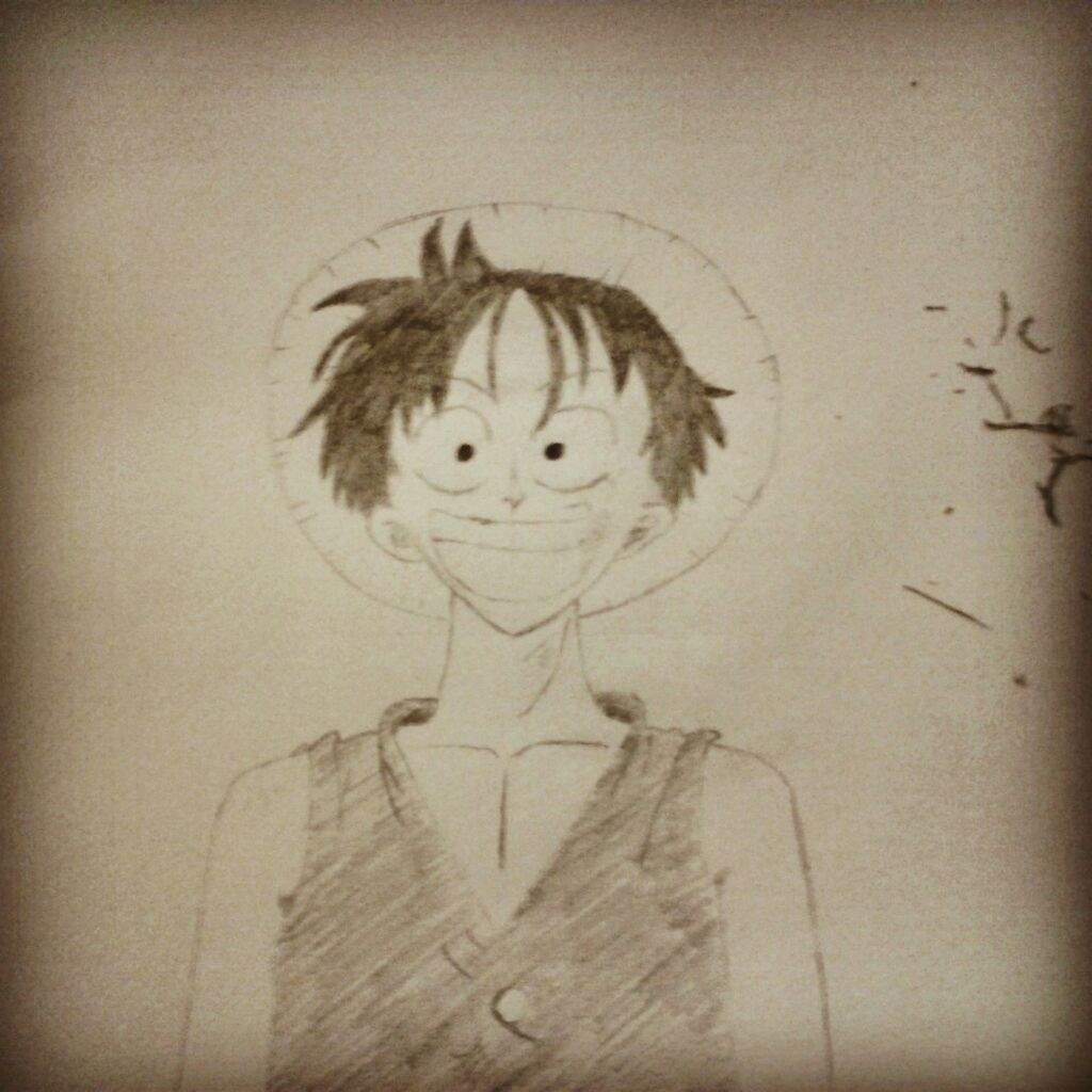 Ruffy drawing by YairSassonArt | One Piece Amino