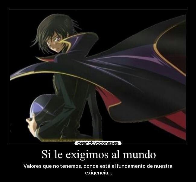 Lelouch Vi Britania Frases #3 | •Anime• Amino