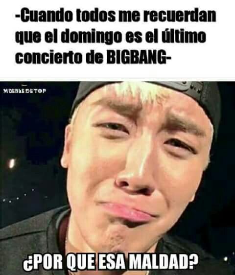 Featured image of post Memes De Big Bang Kpop En Español / El big bang alive galaxy tour culminará en seúl el 27 de enero próximo.