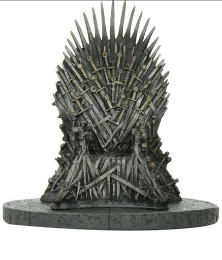 The iron throne in game of thrones vs the iron throne a Song of ice and ...