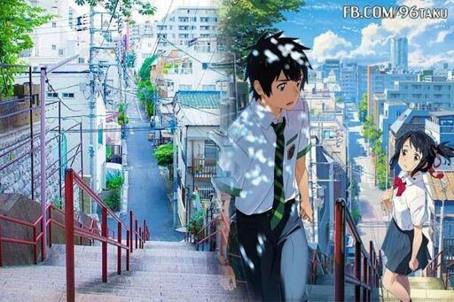 Kimi no nawa (real place) | Anime Amino