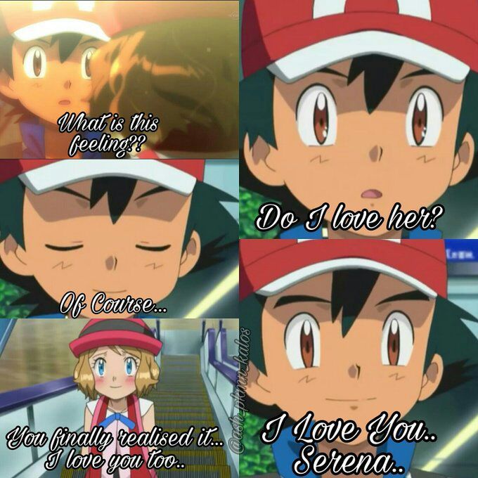 Ash finally understands serena's feelings | Amourshipping Amino