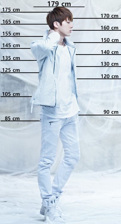 compare heights with bts