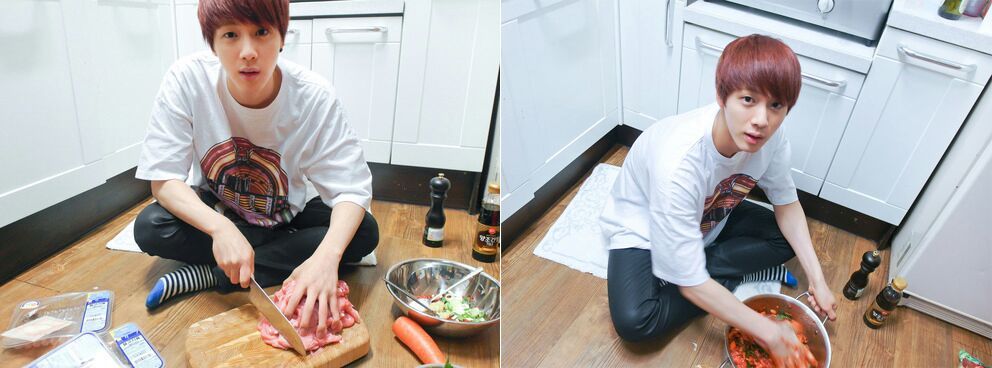 Bts Jungkook Caught Half Naked In Salad Bowl Reflection K Pop Amino