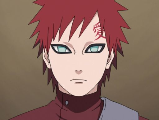 What colour is gaara's eyes? | Naruto Amino