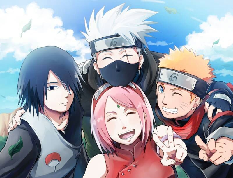 Fan-art 'Team 7' [Naruto Shippuden] #draw #fanart | •Anime• Amino