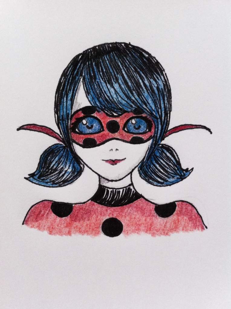 ????Turorial Sencillo????Como dibujar a Ladybug | •Miraculous Ladybug Español•  Amino