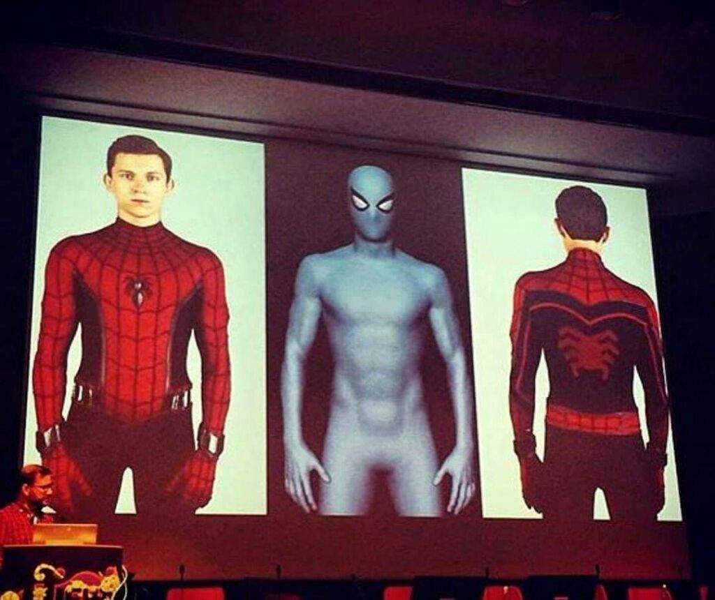 Tom Holland's original CAPTAIN AMERICA: CIVIL WAR Spider-Man suit. 