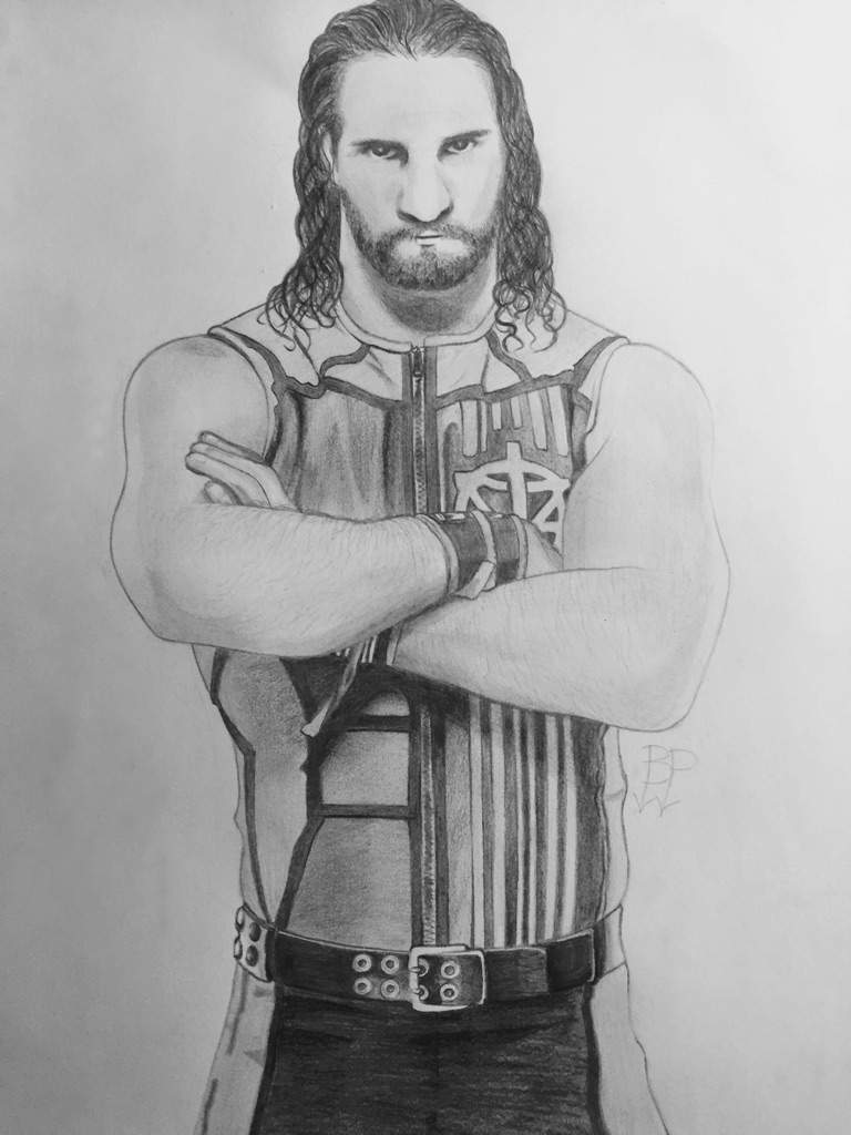 Seth Rollins Coloring Pages 