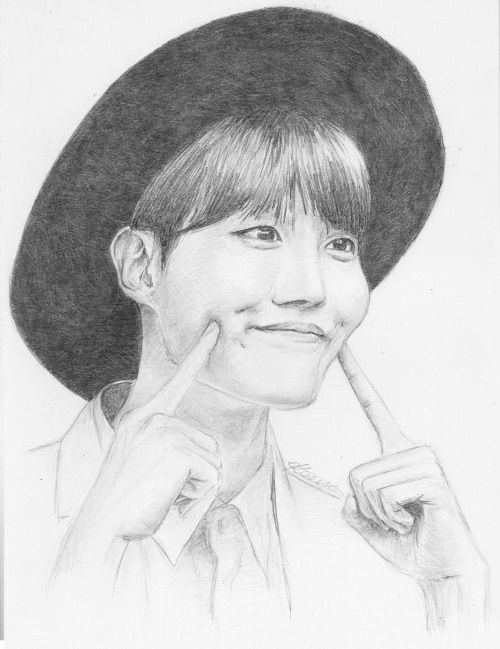 Drawing of JHope | ARMY's Amino