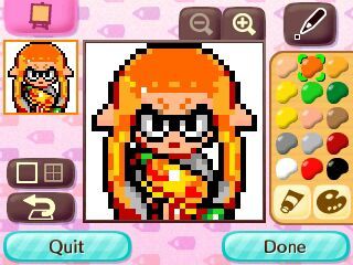 Splatoon Pixel Art | Splatoon Amino