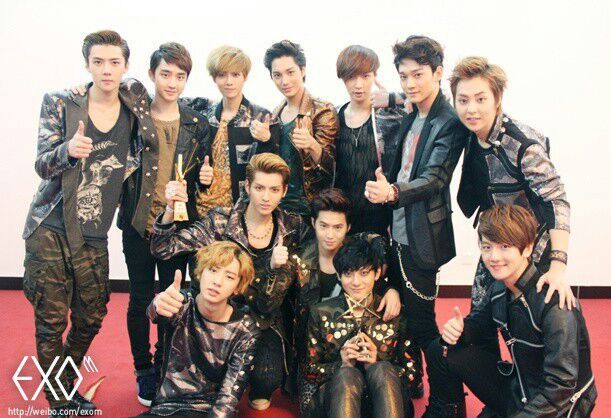 Informacion Premios Logros Y Records De Exo En 2012 K Pop Amino
