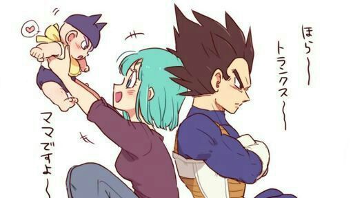 vegeta bulma trunks