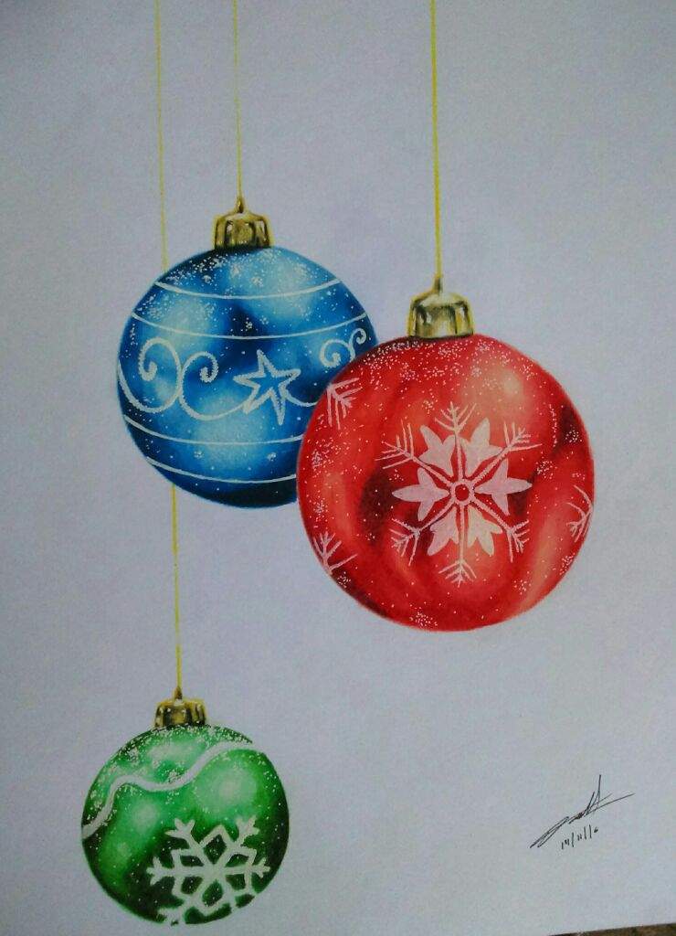 Esferas navideñas 🎄 🎆 | •Arte Amino• Amino