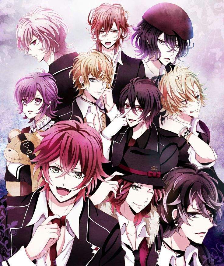 Anime Like Diabolik Lovers And Brothers Conflict See more ideas about