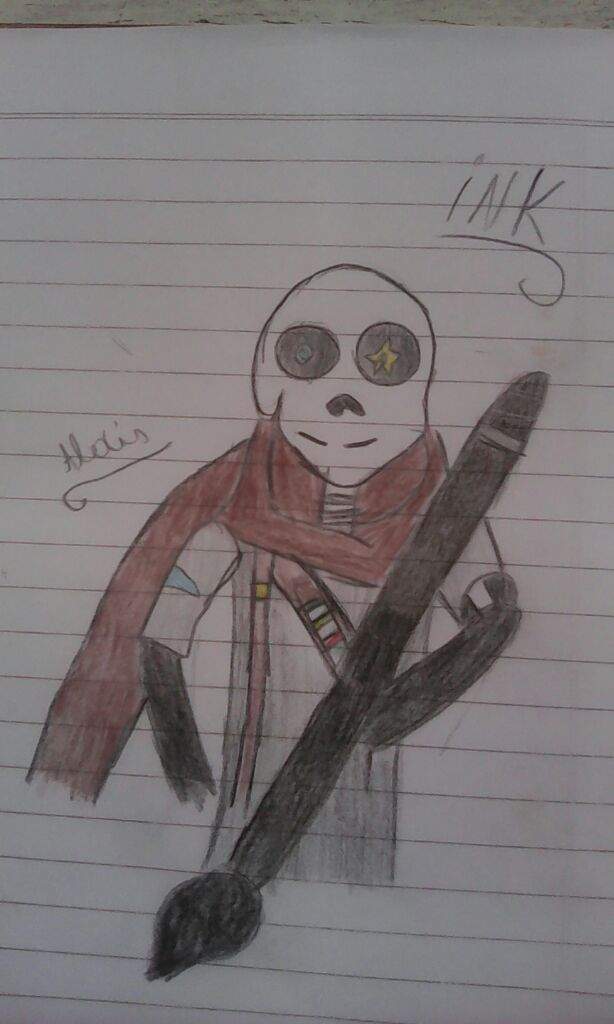 Mi dibujo de ink | Undertale Español Amino