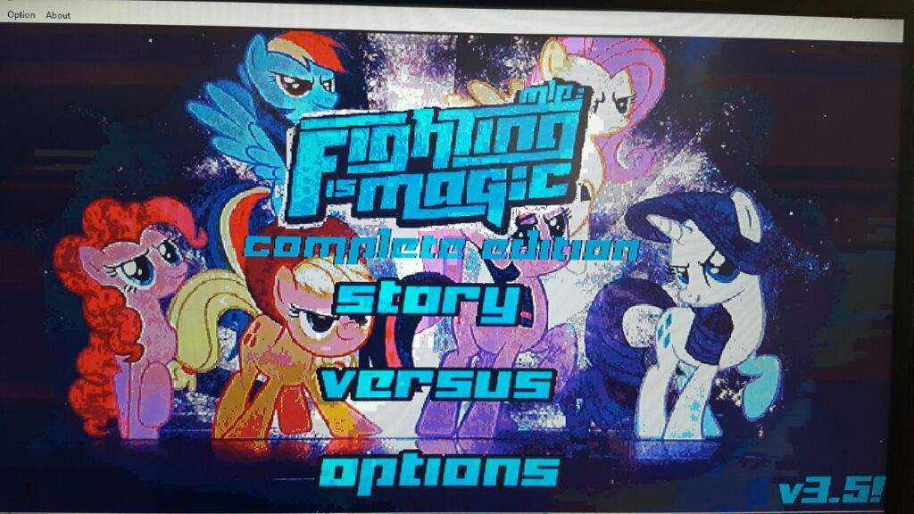 mlp fighting is magic arcade machine