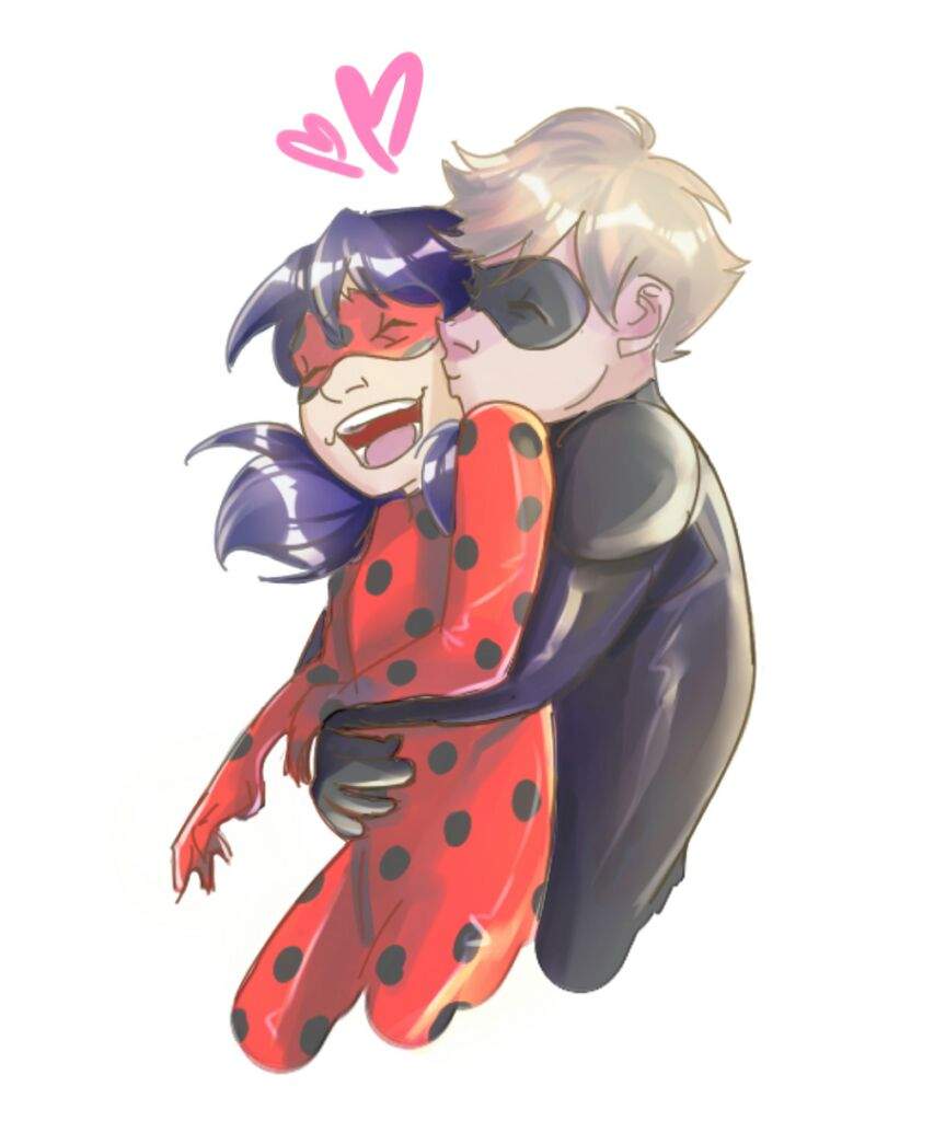 Ladybug And Chat Noir Kiss Miraculous Ladybug Espanol Amino