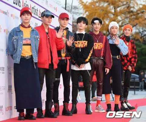 Press Nct127 16 Asia Artist Awards Red Carpet Nct 엔시티 Amino