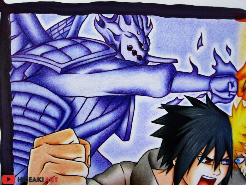 Naruto vs Sasuke Final Battle | Art Amino