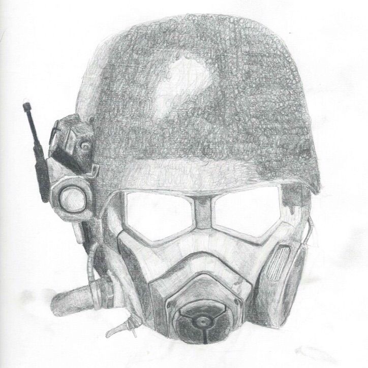 Some pencil drawings | Fallout Amino