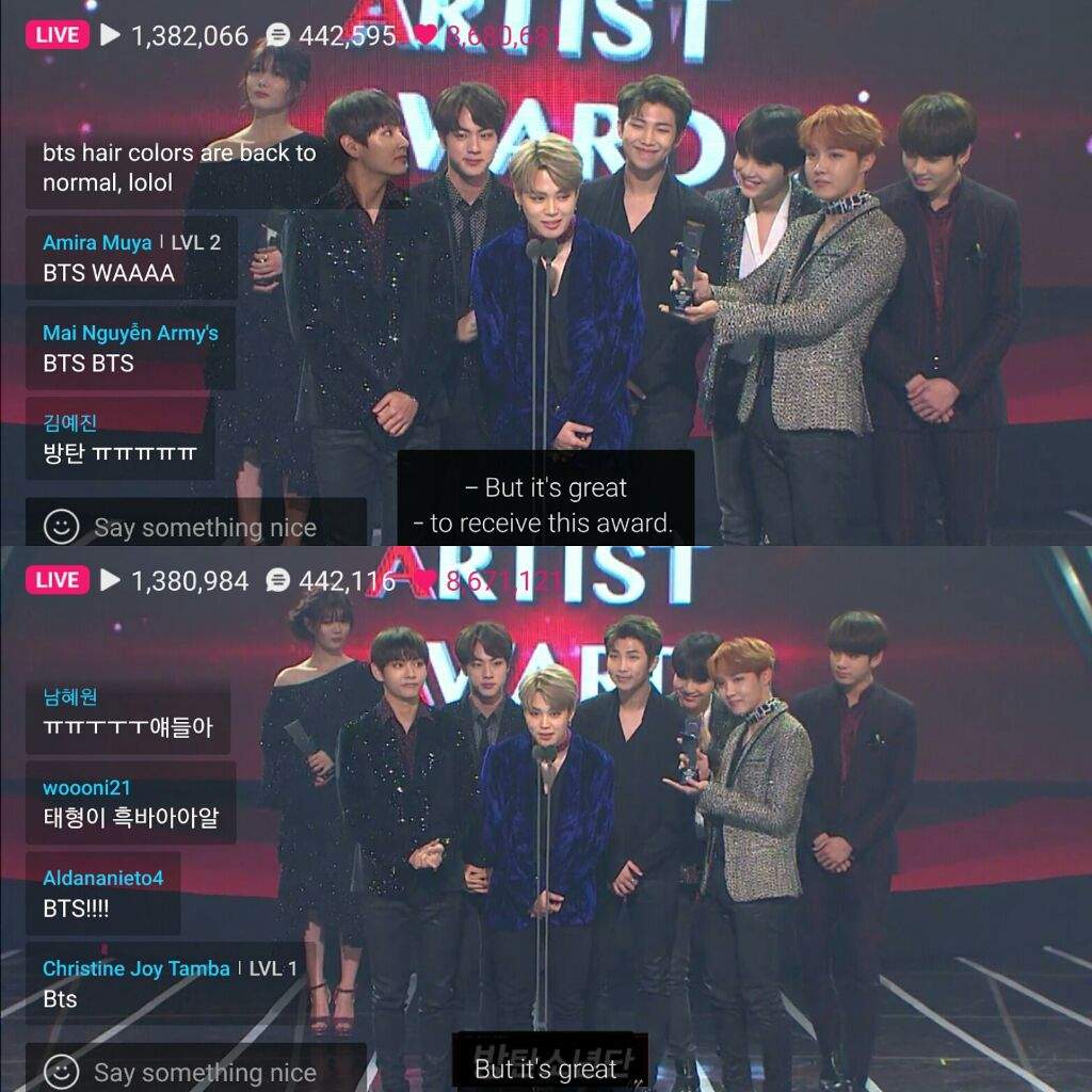 Bts Award a 16 Army S Amino