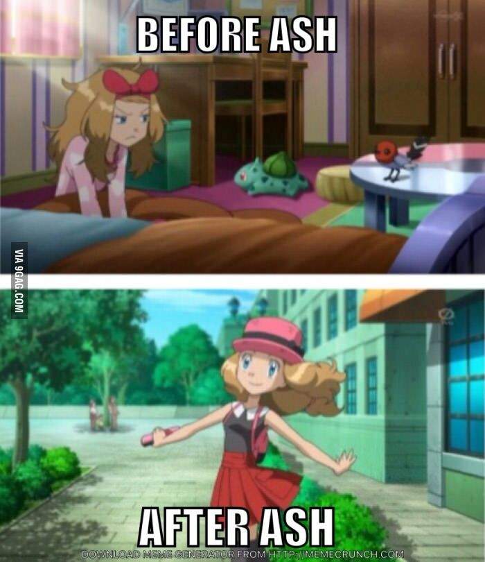 Ash And Serena Memes Amourshipping Amino 2773