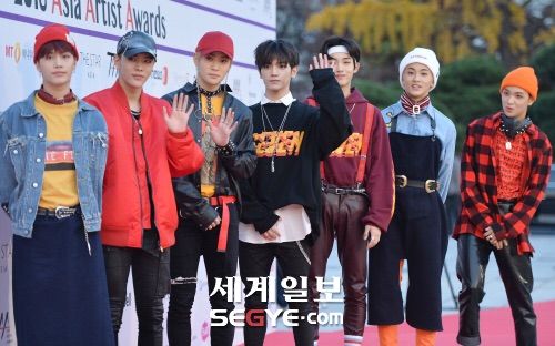 Press Nct 127 At 16 Asia Artist Award Nct 엔시티 Amino