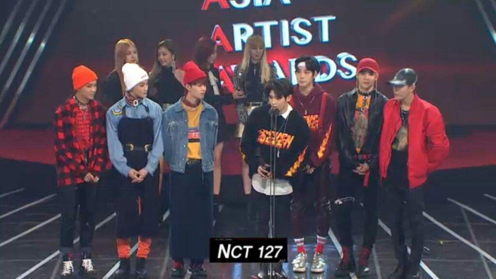 Nct 127 Won Rookie Awards At The 16 Asian Artist Awards Nct 엔시티 Amino
