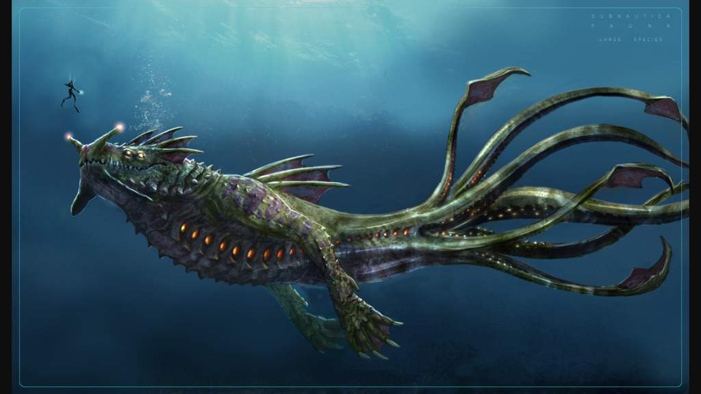 subnautica sea dragon subnautica sea dragon