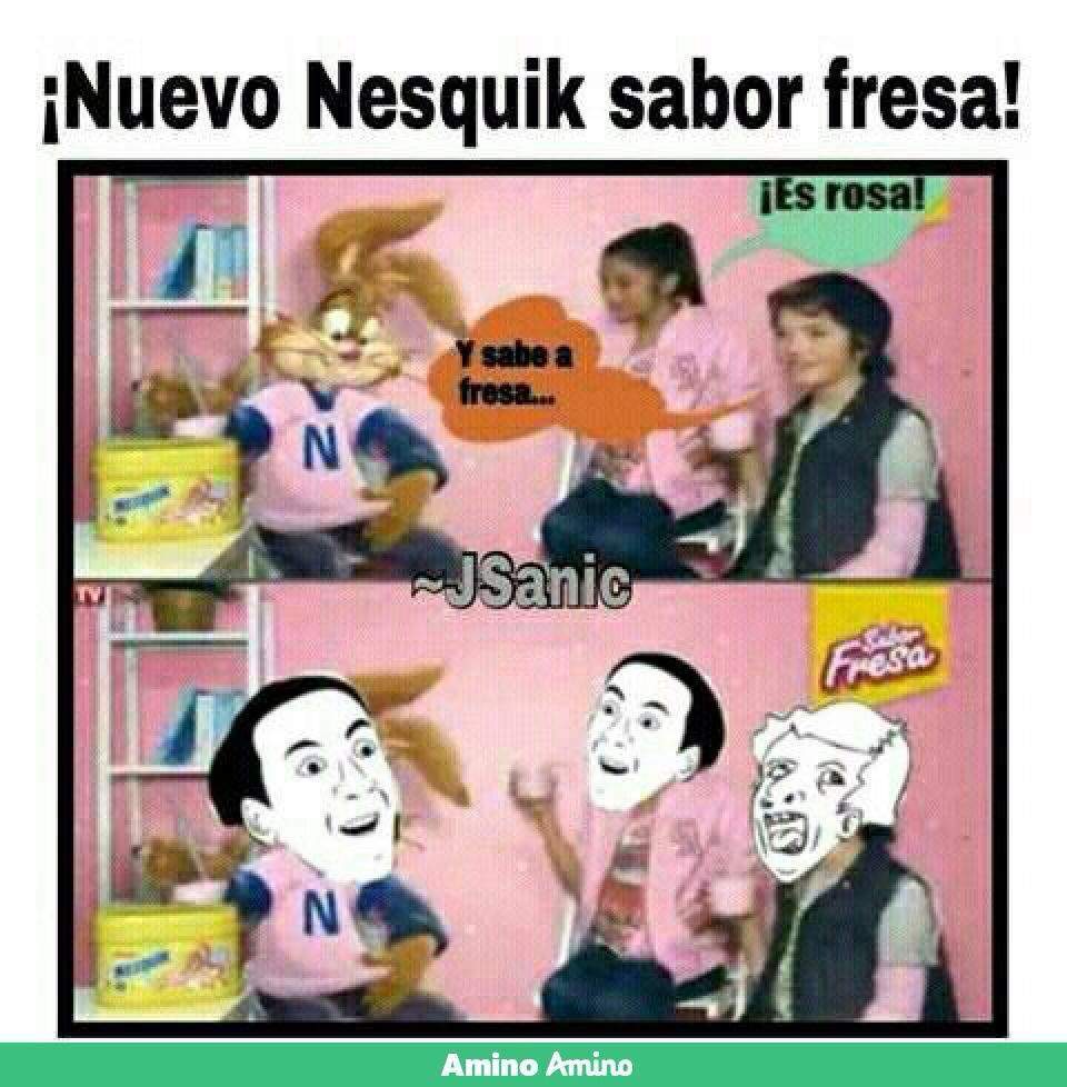 Imgenes De Nesquik De Fresa Meme