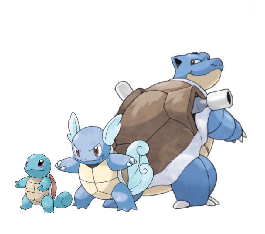 Blastoise is the third evolution of Squirtle, it requires 100 candies to ev...