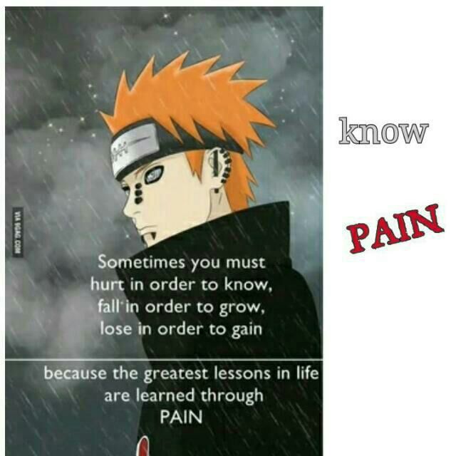 Do you know pain? | Naruto Amino