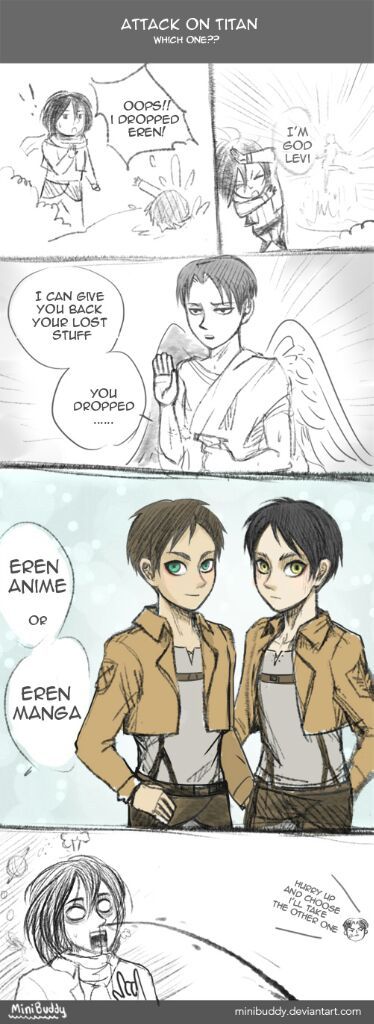 A comic strip from Snk/Aot ^^ | Anime Amino