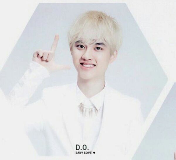 D O White Hair Exo 엑소 Amino