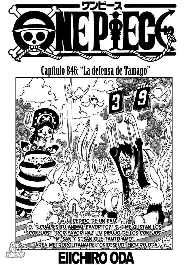 Review Manga One Piece 846 One Piece Amino